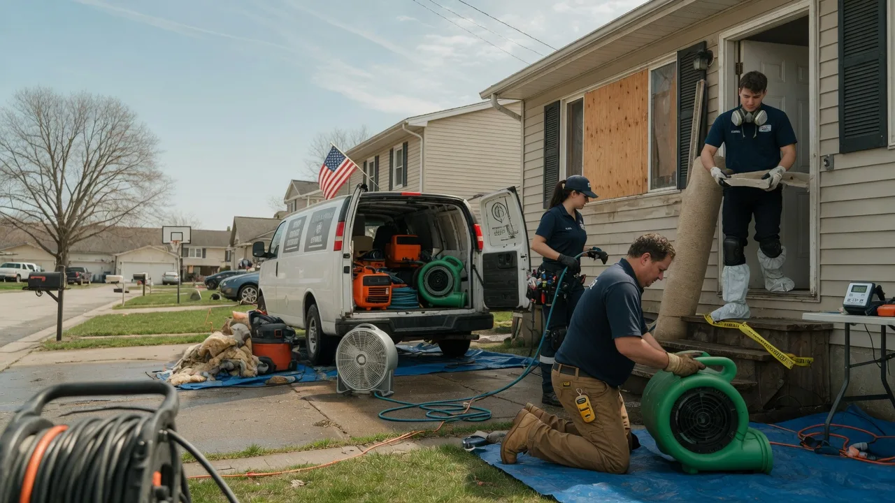 Water Damage Restoration in Mitchell, SD near me